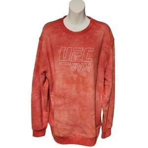 UFC GYM Men's Red Crewneck Sweater size Large